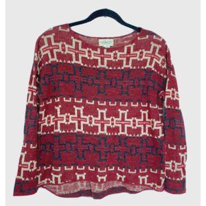 Denim & Supply Ralph Lauren Women’s Sweater Medium Southwestern Aztec Boatneck
